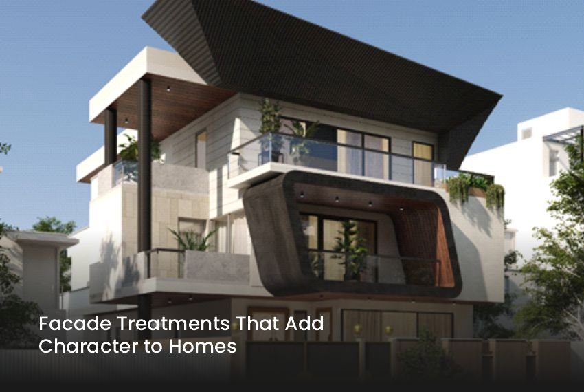 Facade Treatments That Add Character to Homes