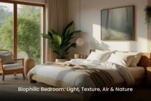 Biophilic Bedroom: Light, Texture, Air & Nature